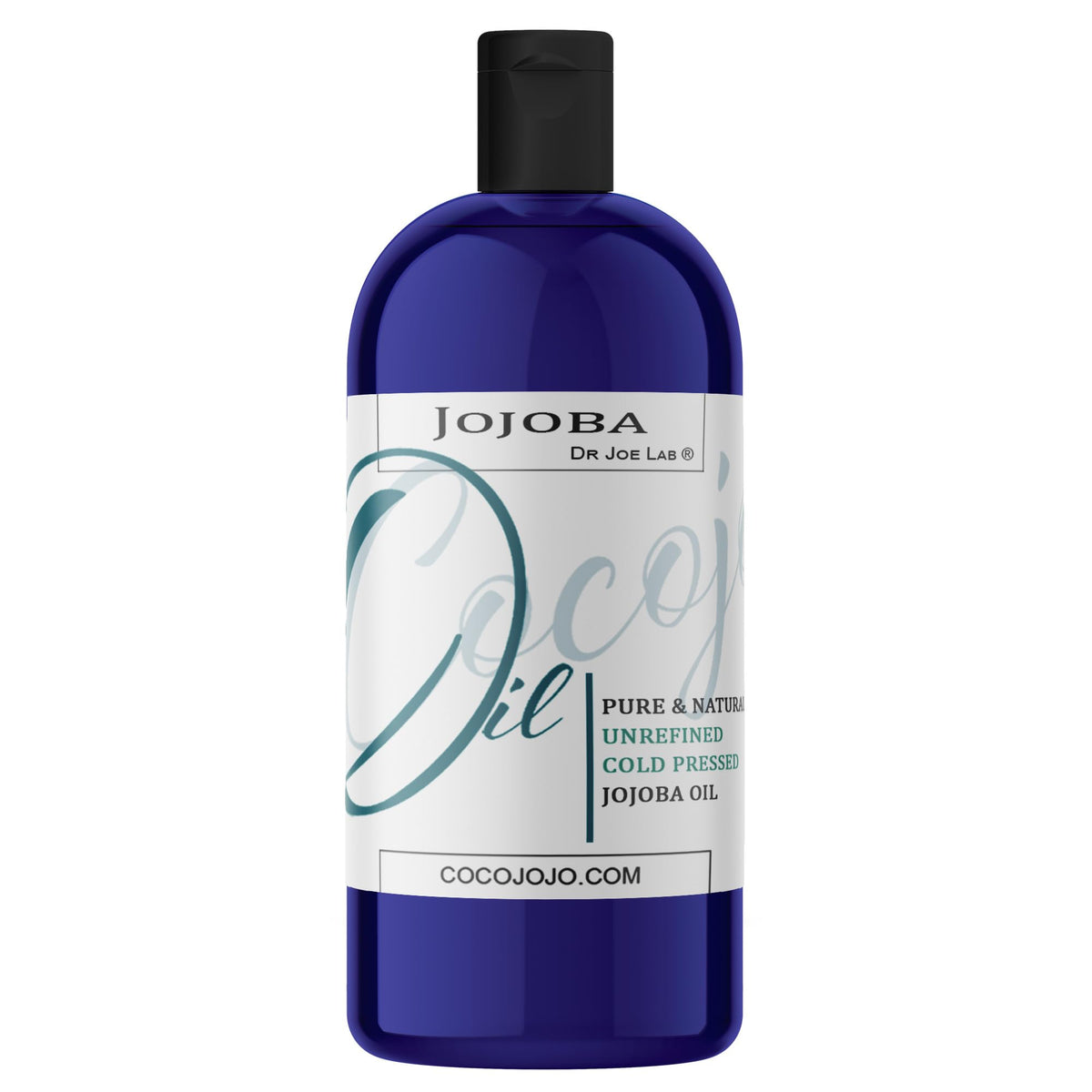 Cocojojo Jojoba Oil - 100% Pure & Organic, Hair & Skin Moisturizer, 32 Fl Oz