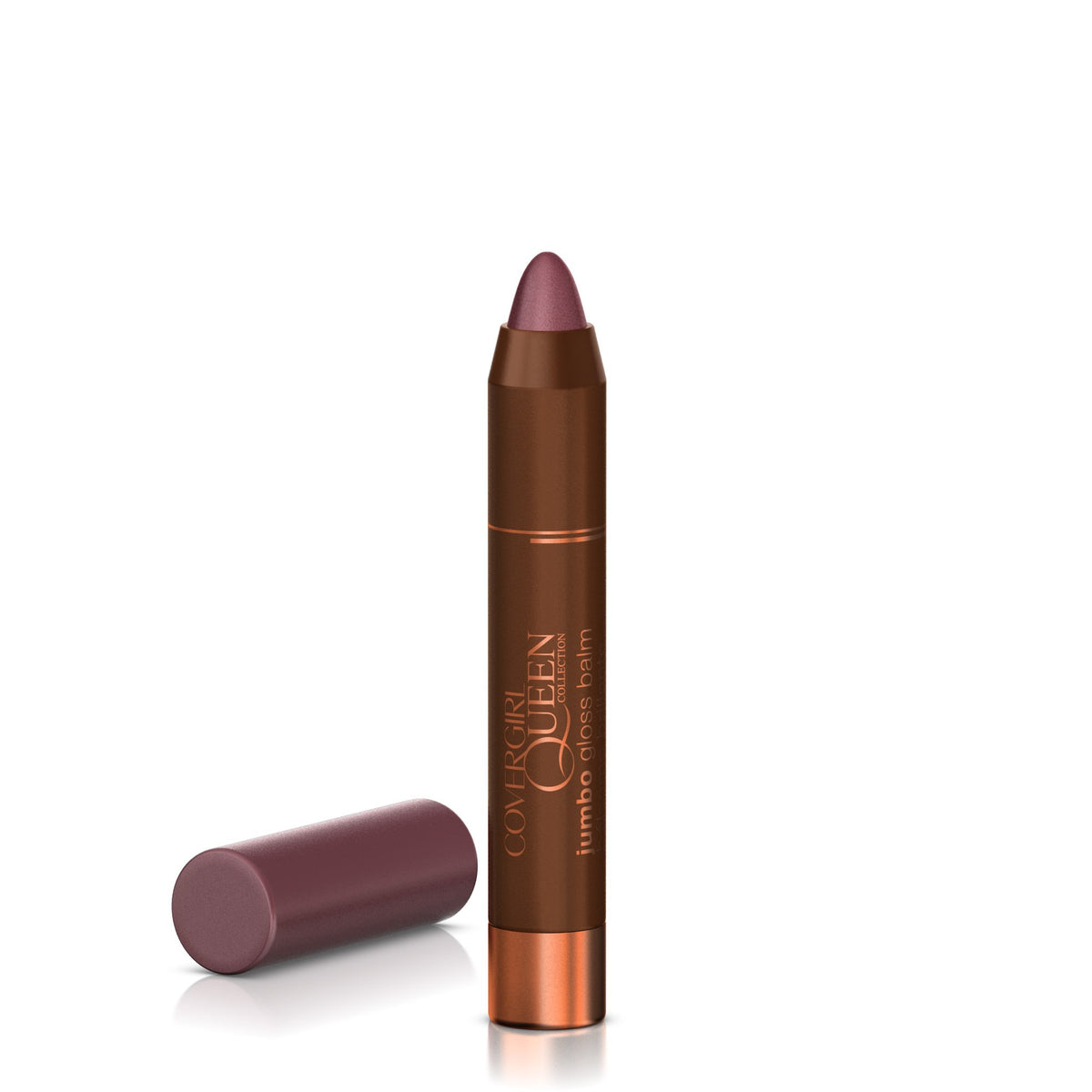 Covergirl Queen Jumbo Gloss Balm, Almond Butter, 0.13 Oz - Hydrating Lip Color