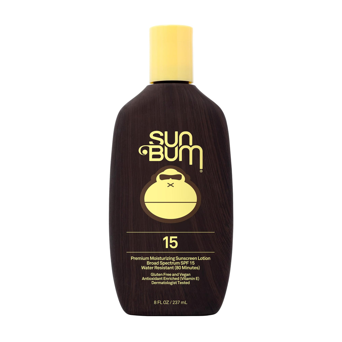 Sun Bum Spf 15 Sunscreen Lotion - Vegan, Reef Safe, Moisturizing Uva/Uvb, 8 Fl Oz