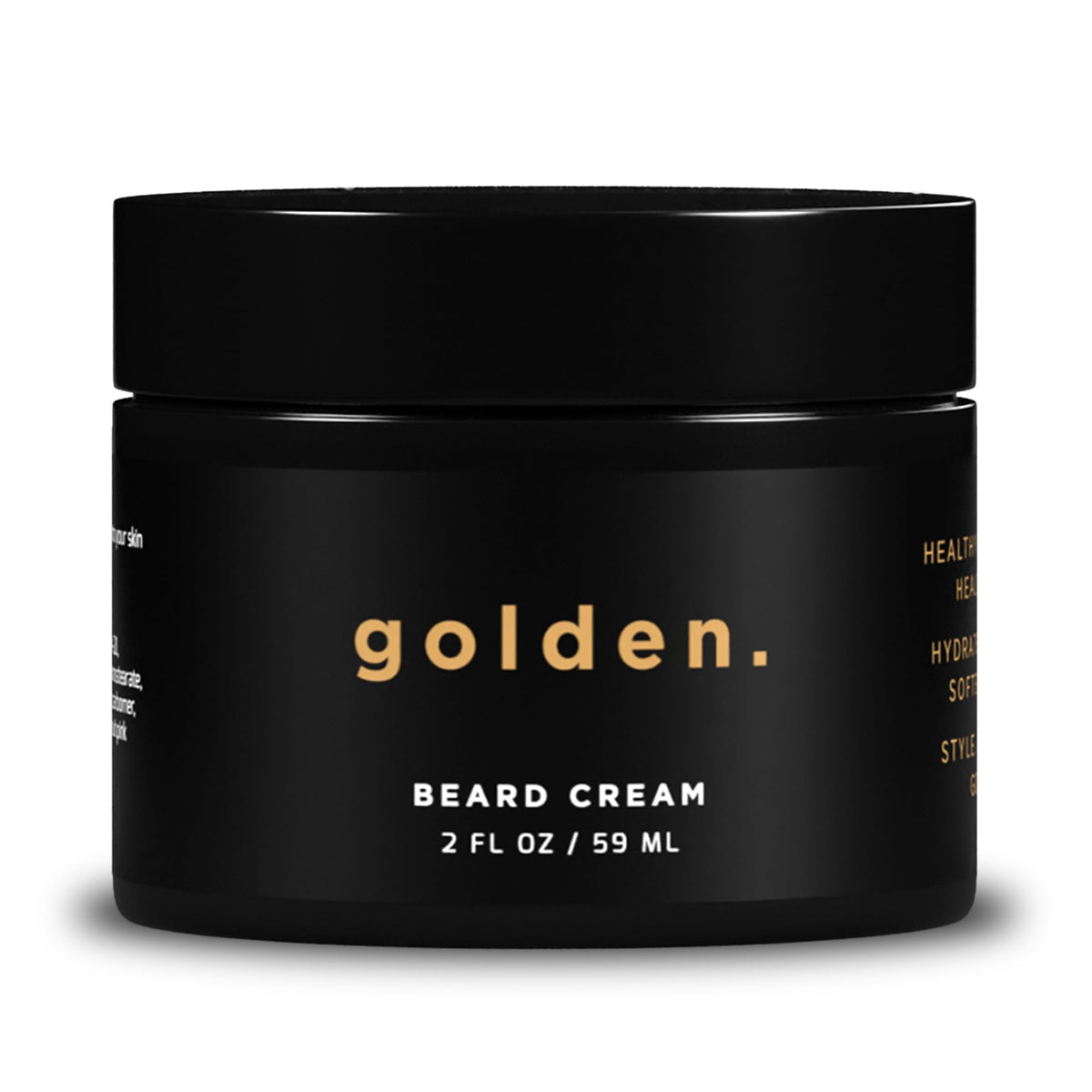 Golden Grooming Beard Oil & Balm Bundle – Natural Growth Kit With Shea Butter, 2 Fl Oz