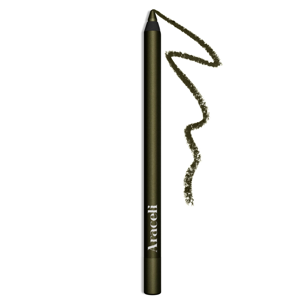 Araceli Beauty Olive Gel Pencil Eyeliner – Water Resistant, Smudge-Proof, Long-Lasting