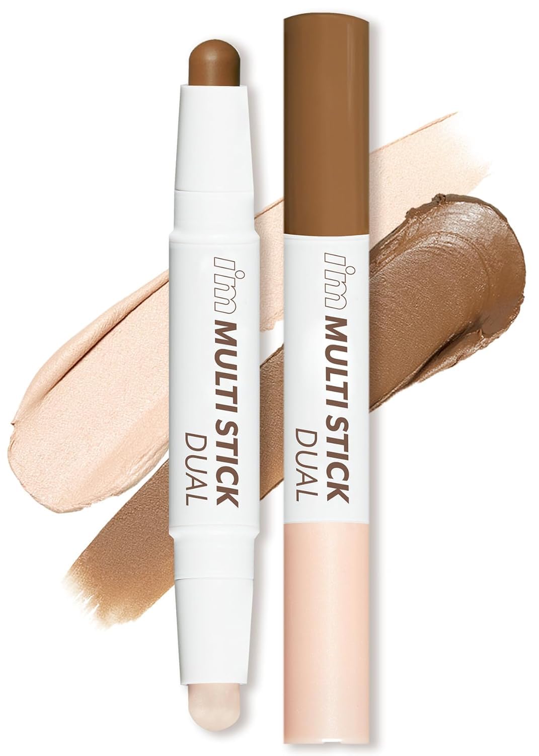 I'M Meme Multi Stick Dual Contouring 001 - Matte Finish, All Skin Tones, Easy Blending, 0.12