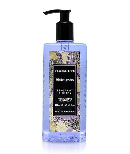 Pecksniff'S Moisturizing Hand Wash 500Ml - Vitamin B Enriched, Bergamot & Thyme Scent