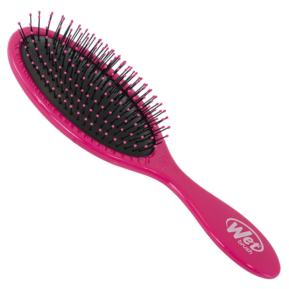 Wet Brush Original Detangler - Punchy Pink Hair Brush With Ultra-Soft Intelliflex Bristles