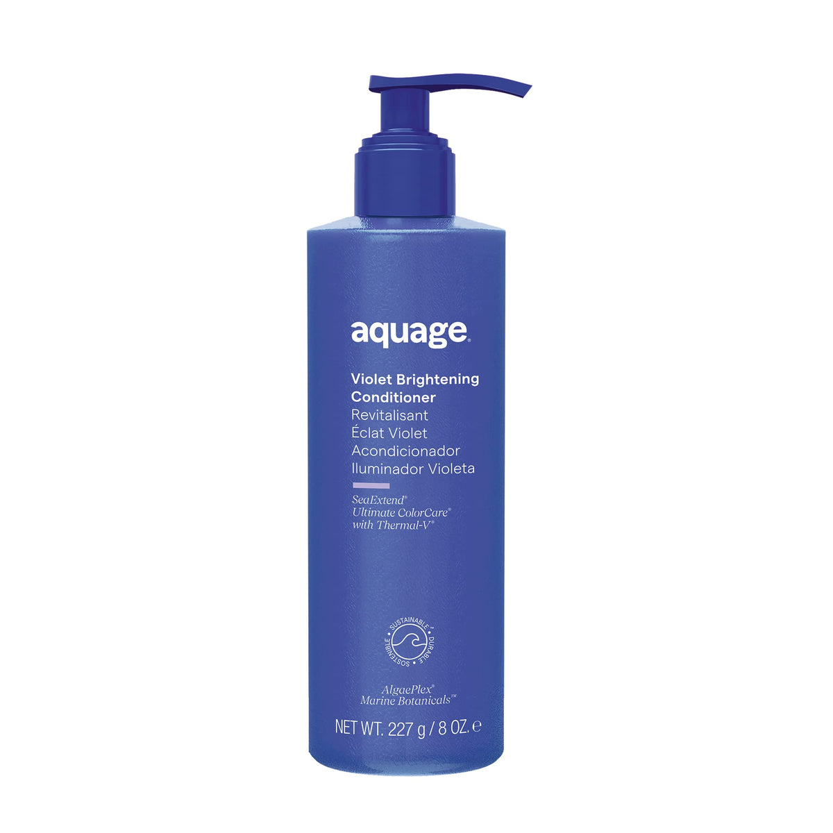 Aquage Violet Brightening Conditioner, 8 Oz - Enhances Color And Shine For Radiant Hair