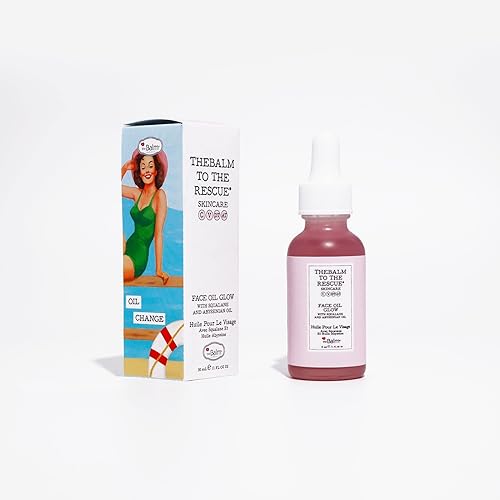 Thebalm Face Oil Glow - Cranberry, 1 Fl Oz - Hydrating Oil For Women