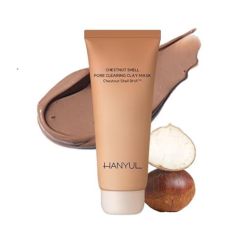 Hanyul Pore Clearing Clay Mask - Deep Cleansing, Mud & Bha For Oily Skin, 3.39 Fl.