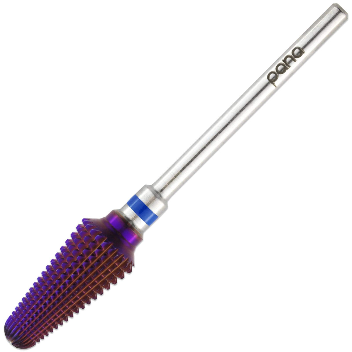 Pana 3/32” Purple Tornado Carbide Drill Bit For Acrylic & Hard Gels - Medium Size