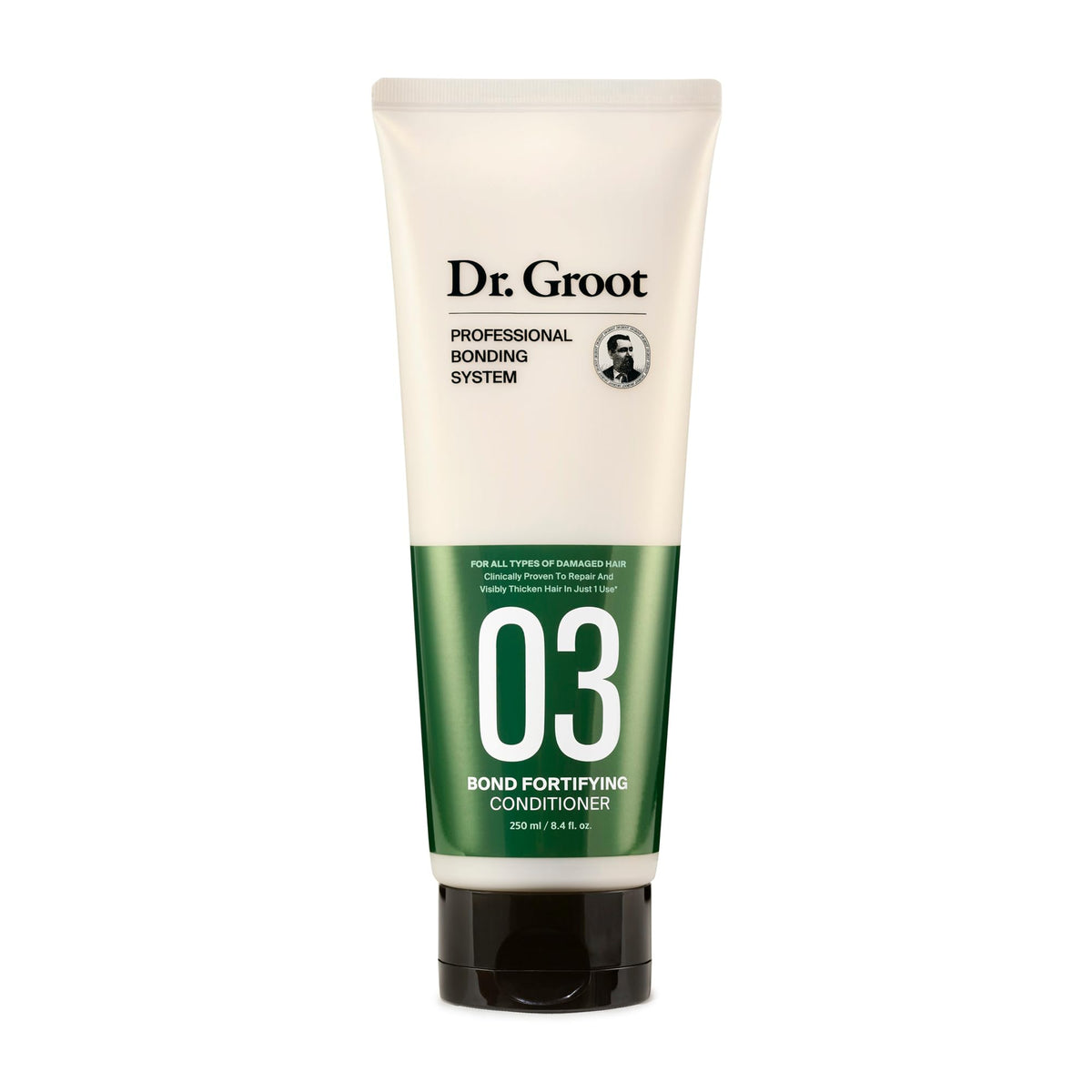 Dr. Groot Bond Fortifying Conditioner With Keratin & Silk Protein For Damaged Hair, 8.45 Fl Oz