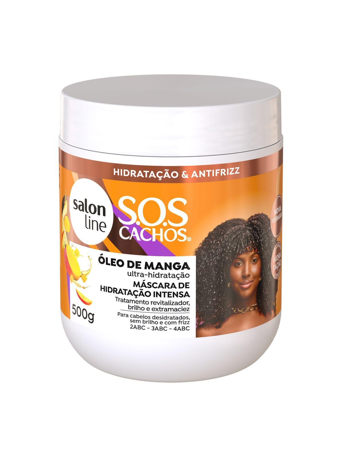 Salon Line Sos Curls Intensive Moisturizing Mask 500G - Hydration For Curly Hair