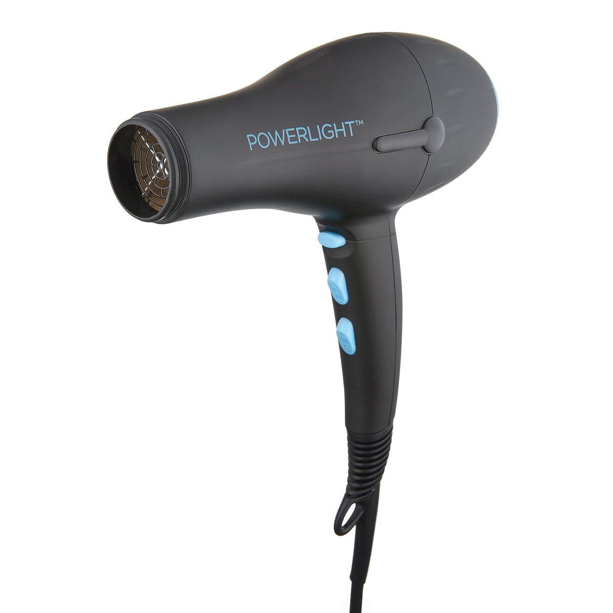 BIO IONIC Powerlight Pro Dryer - Lightweight Black Hair Dryer for Fast Drying & Styling