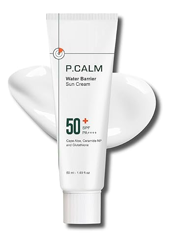 P.Calm Moisturizing Sunscreen Spf 50+ Pa++++ - Vegan, Matte Finish, No White Cast, 1.