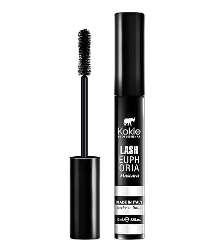 Kokie Cosmetics Lash Euphoria Mascara - 0.05 Ounce, Fl691, Volumizing & Lengthening