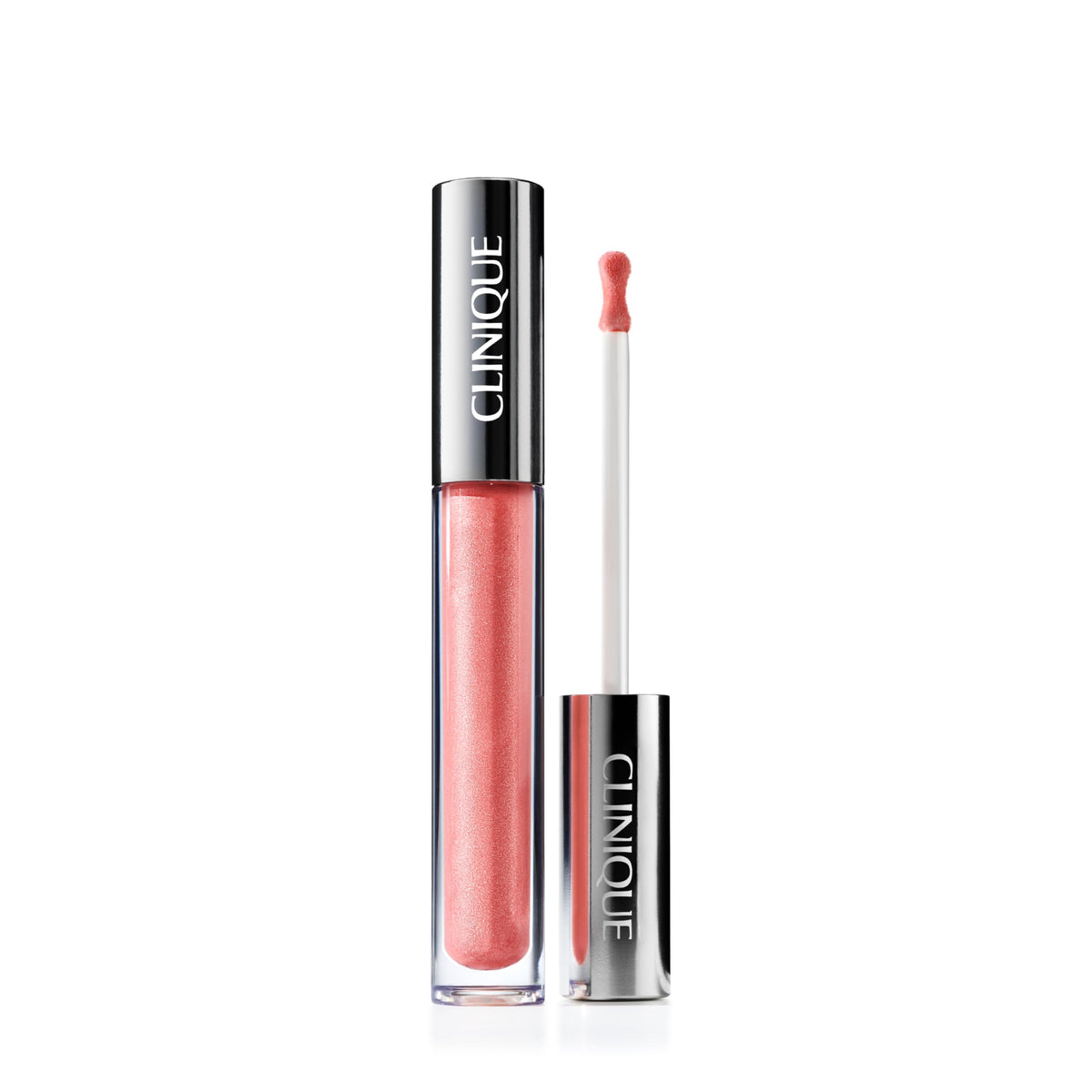 Clinique Pop Plush Lip Gloss, Brulee Pop - Hydrating with Hyaluronic Acid, 0.11 Fl Oz