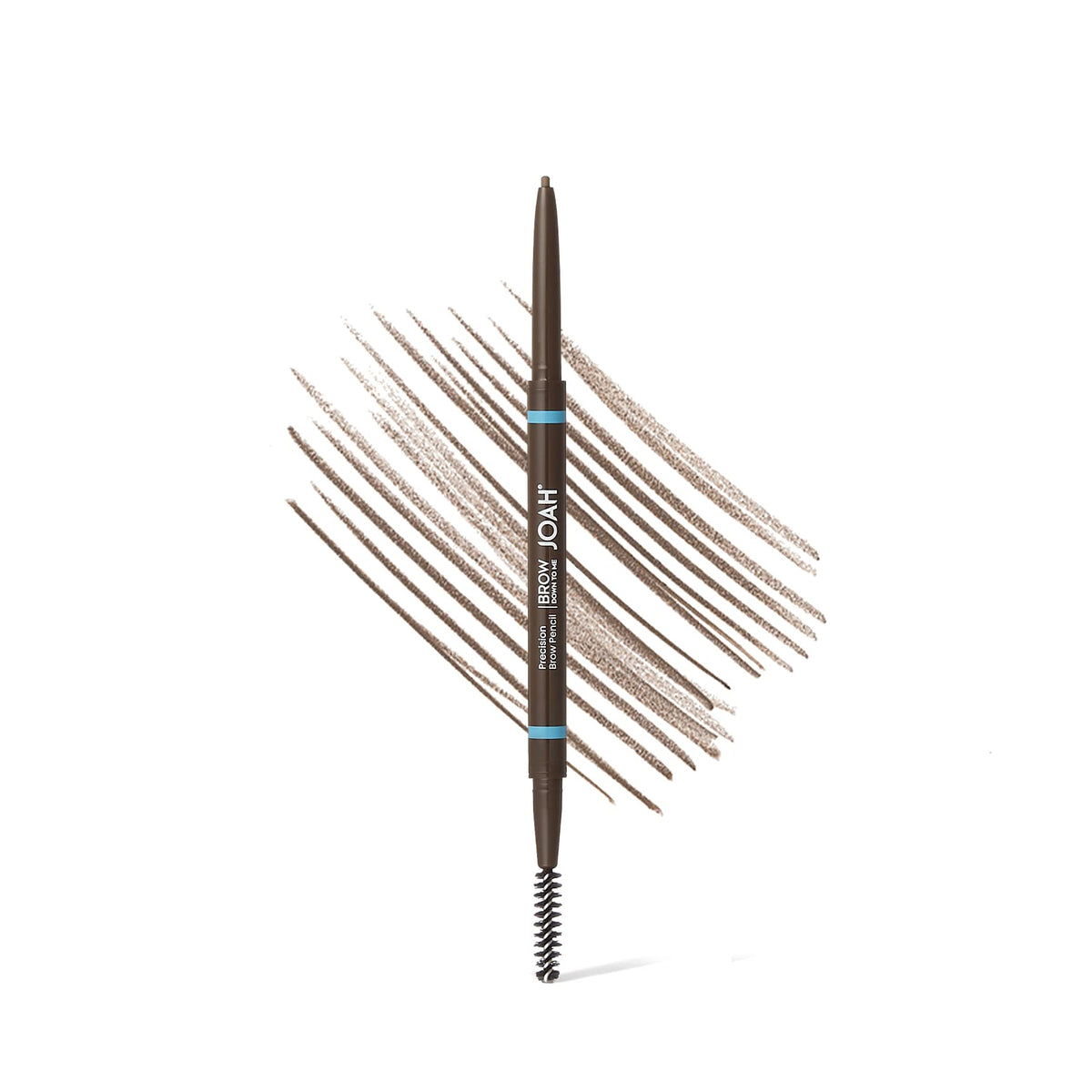 JOAH Precision Eyebrow Pencil with Spoolie Brush - Cool Taupe, 1 Count for Flawless Brows