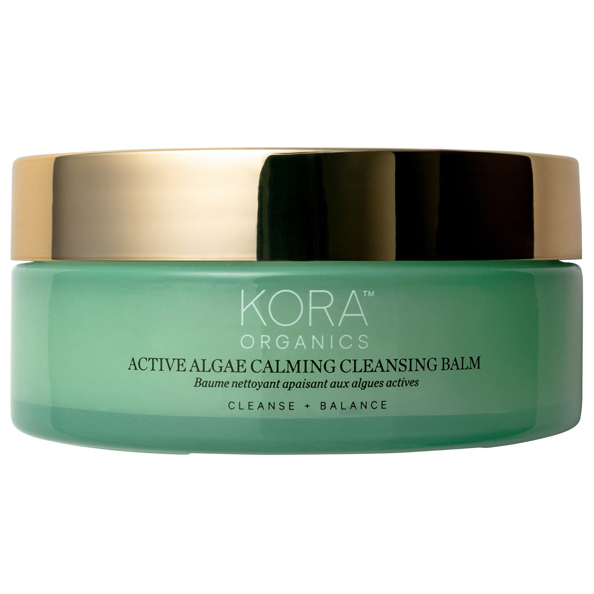 Kora Organics Active Algae Cleansing Balm - Calming Face Wash For Redness & Blemishes, 3.38 Oz