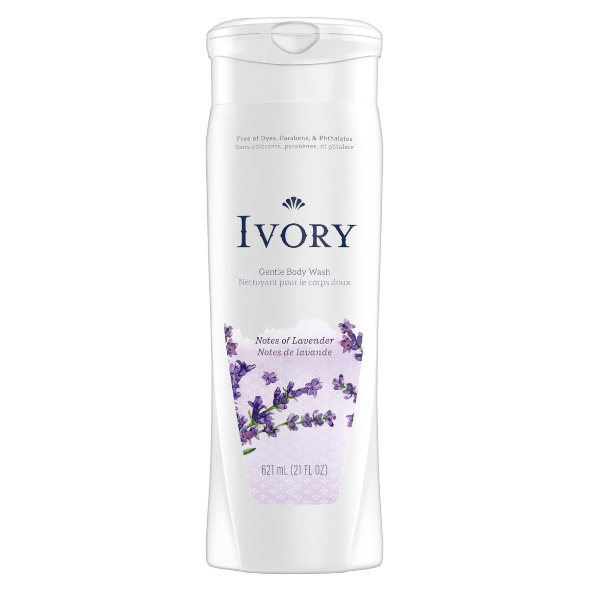 Ivory Lavender Body Wash, 21 Ounce