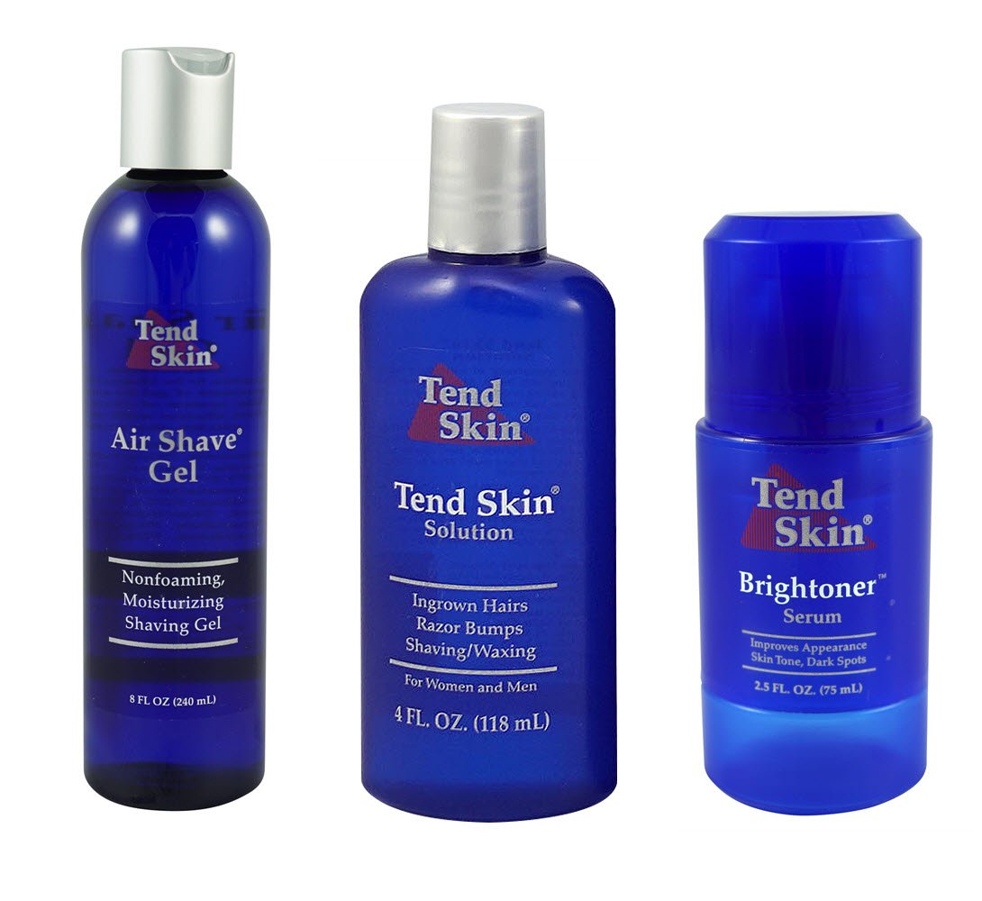 Tend Skin Women'S Shaving Kit - Razor Bumps, Ingrown Hair, Dark Spots, Air Shave Gel & Serum