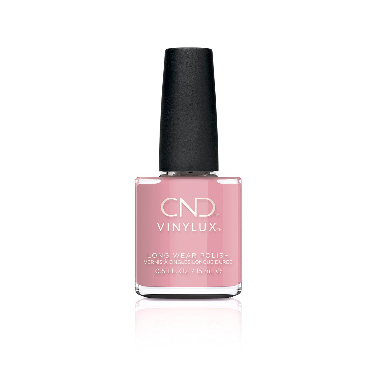 CND Vinylux Longwear Pink Nail Polish  Gellike Shine  Chip Resistant Color  Pacific Rose  05 fl oz