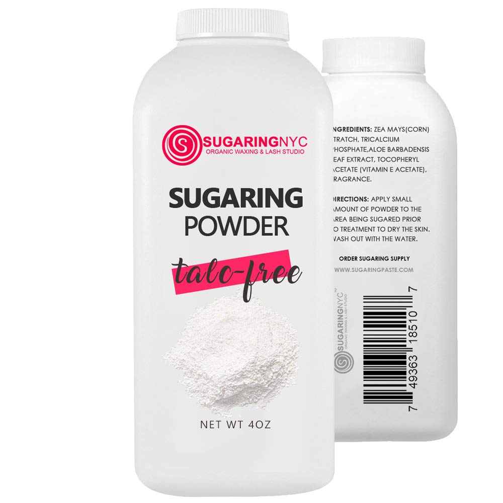 Sugaring Nyc Talc-Free Powder Travel Size 4Oz - Gentle, Lightweight Body Powder