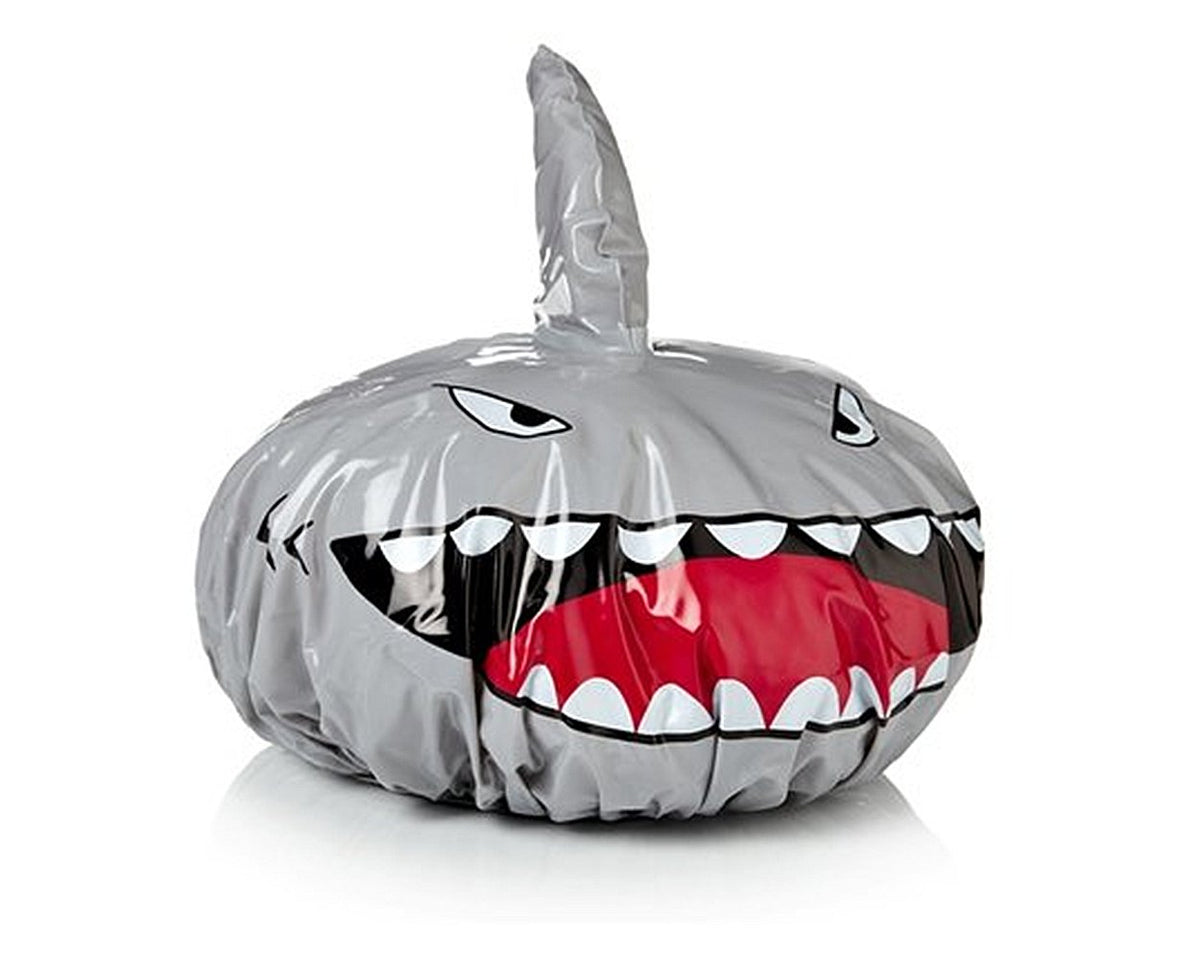 Ds. Distinctive Style Shark Kids Shower Cap - Silver Pvc Baby Bath Hat, 1 Count