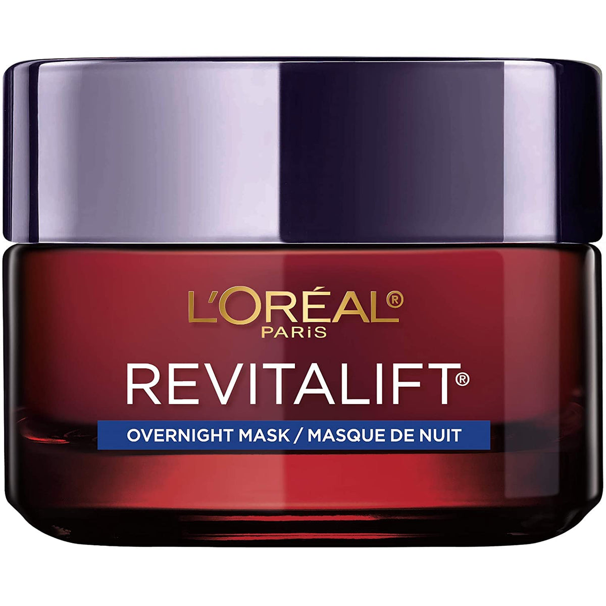 L'Oreal Paris Revitalift Triple Power Anti-Aging Overnight Mask, Retinol & Hyaluronic Acid, 1.7 Oz