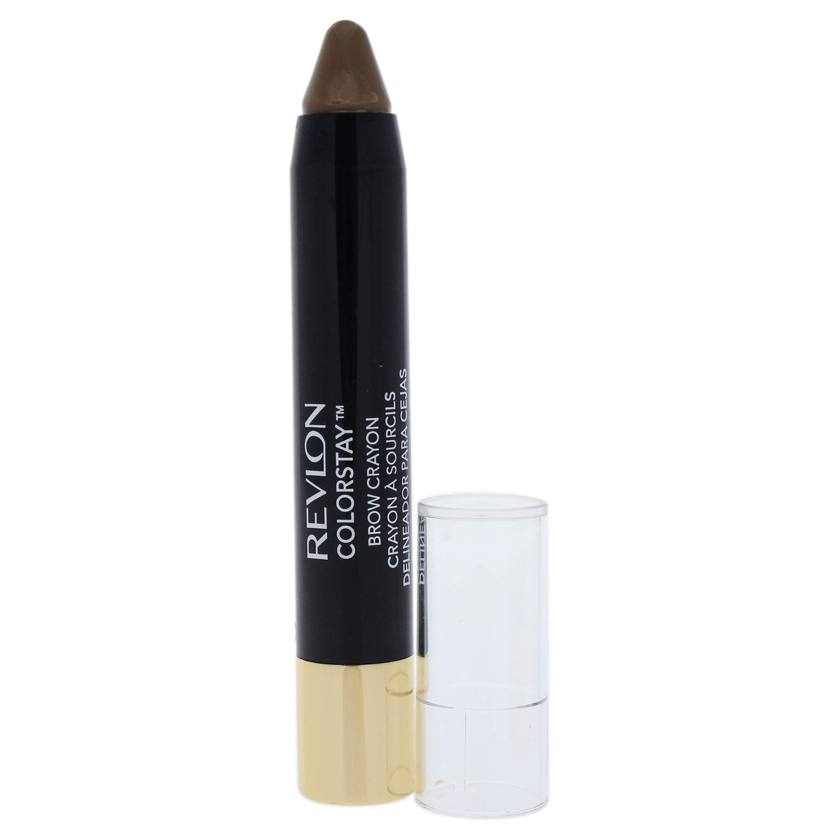 Revlon Colorstay Brow Crayon, Blonde - 0.09 Oz, Long-Lasting, Easy Application