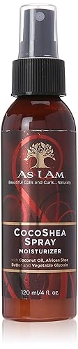 As I Am Cocoshea Spray, 4 Oz - Hydrating Hair Mist, Pack Of 3 For Moisture And Shine