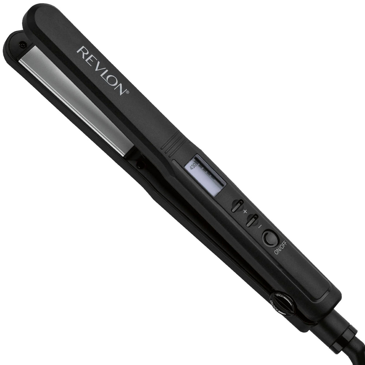 Revlon Perfect Heat 1-Inch Ceramic Digital Flat Iron For Smooth, Sleek Hair Styling