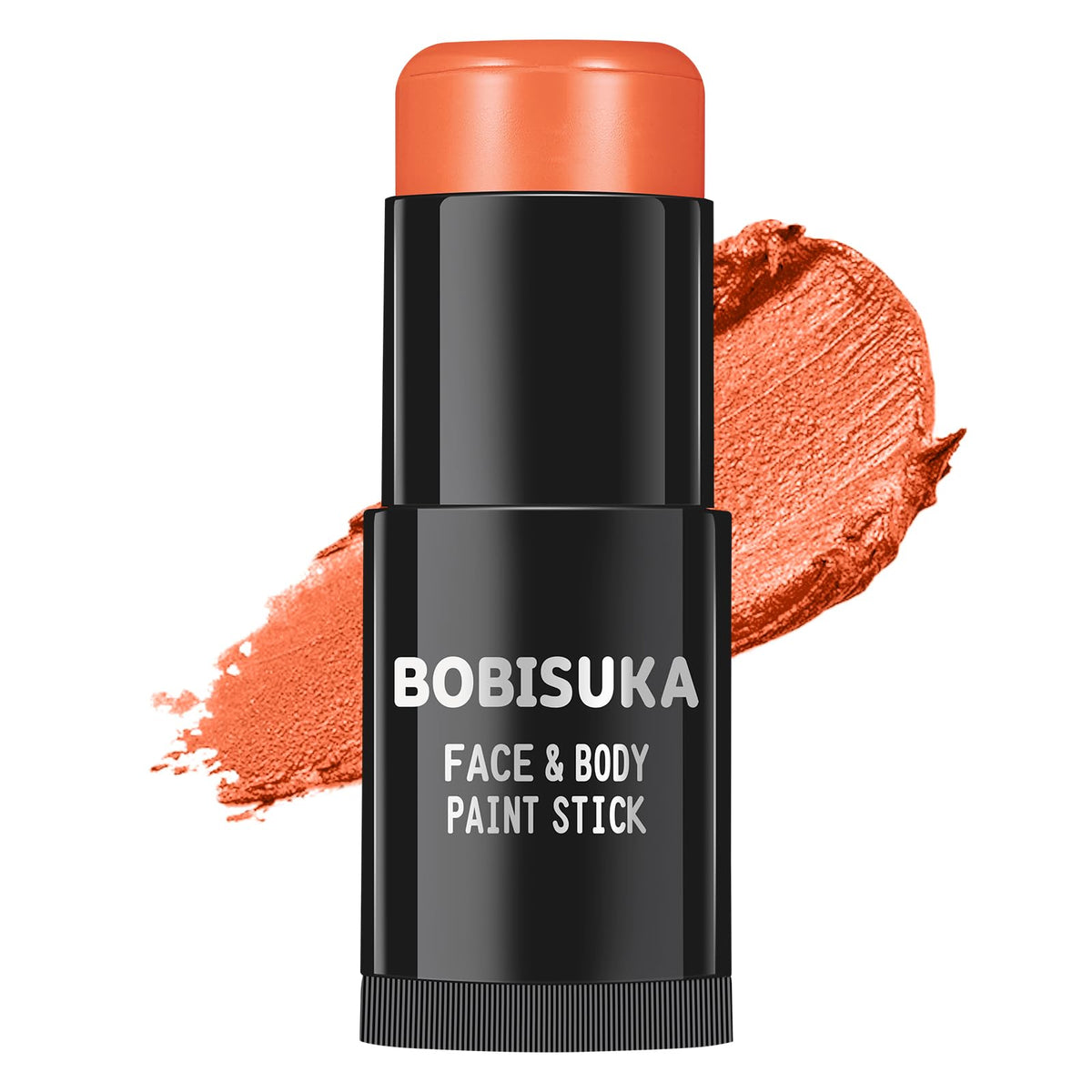 Bobisuka Orange Body Paint Stick - Waterproof Face Paint For Halloween & Sfx Cosplay Makeup