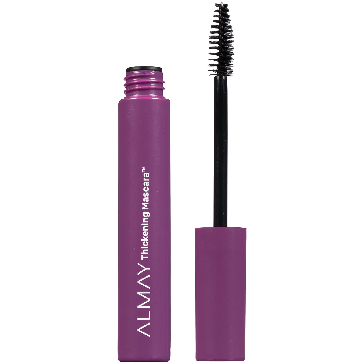 Almay Thickening Mascara, Volume & Length, Hypoallergenic, 402 Black, 0.26 Fl Oz