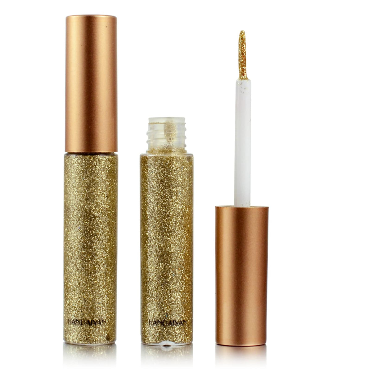 Dekrion Gold Glitter Eyeliner - Long-Lasting Waterproof Eye Makeup, High-Pigmented Liquid 1 Count