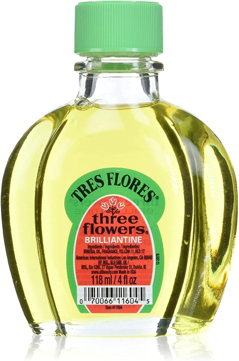 Three Flowers Brilliantine Liquid 4 Oz - Pack Of 12, Hair Styling & Shine Solution