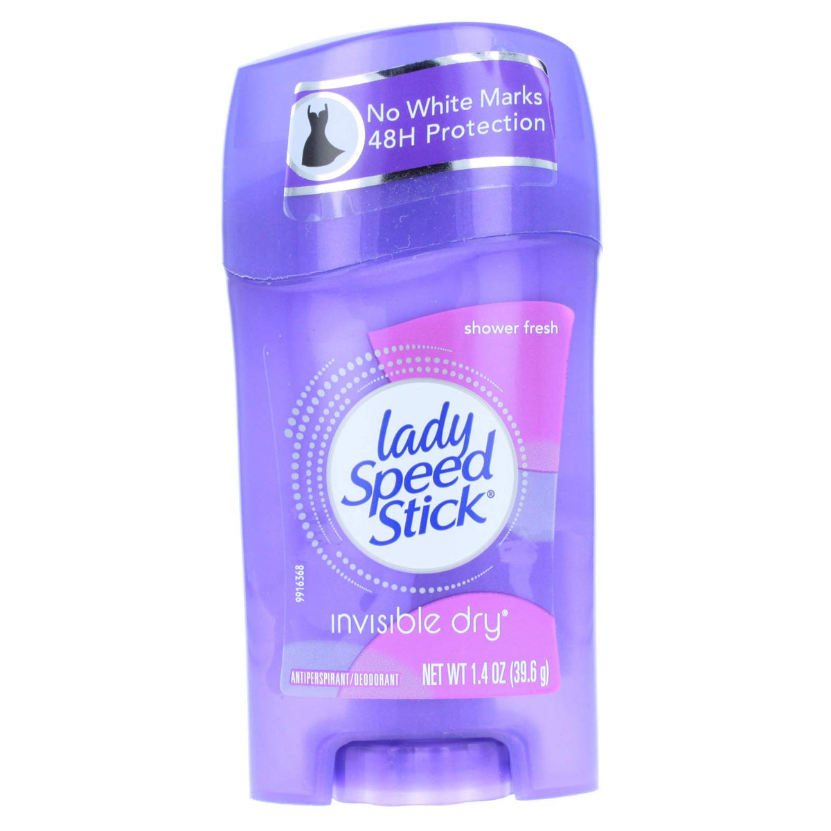 Lady Speed Stick Shower Fresh Deodorant 1.4 Oz - Red Chrome, Long-Lasting Protection