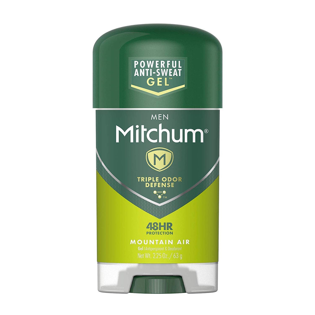 Mitchum Anti-Perspirant & Deodorant, Power Gel, Mountain Air, 2.25 Oz, Pack Of 