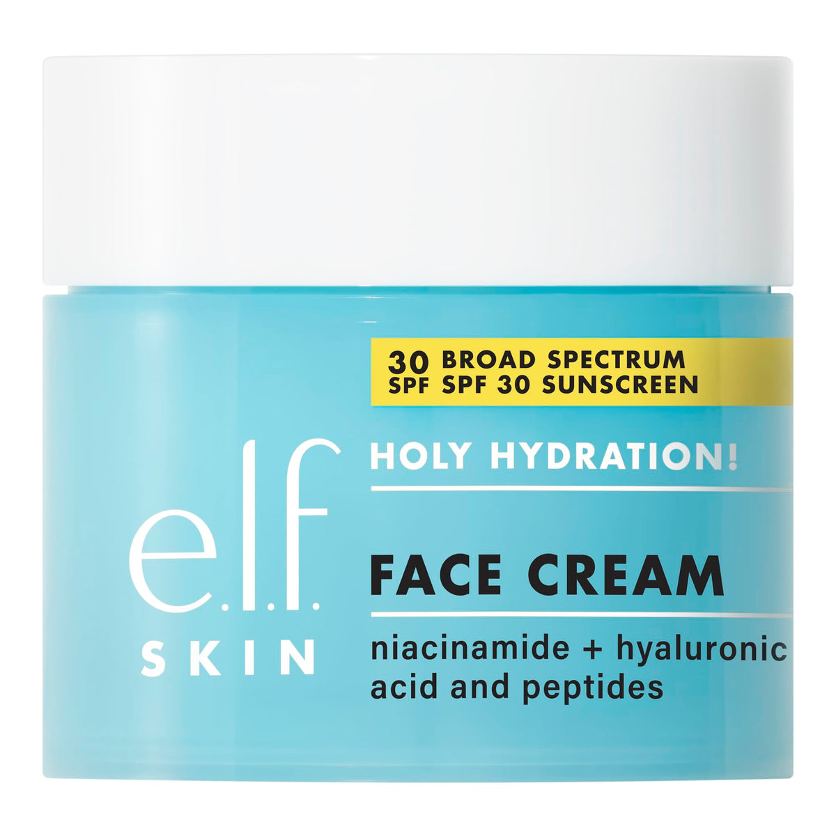 E.L.F. Skin Holy Hydration! Face Cream Spf 30 - Moisturizing, Quick-Absorbing, 1