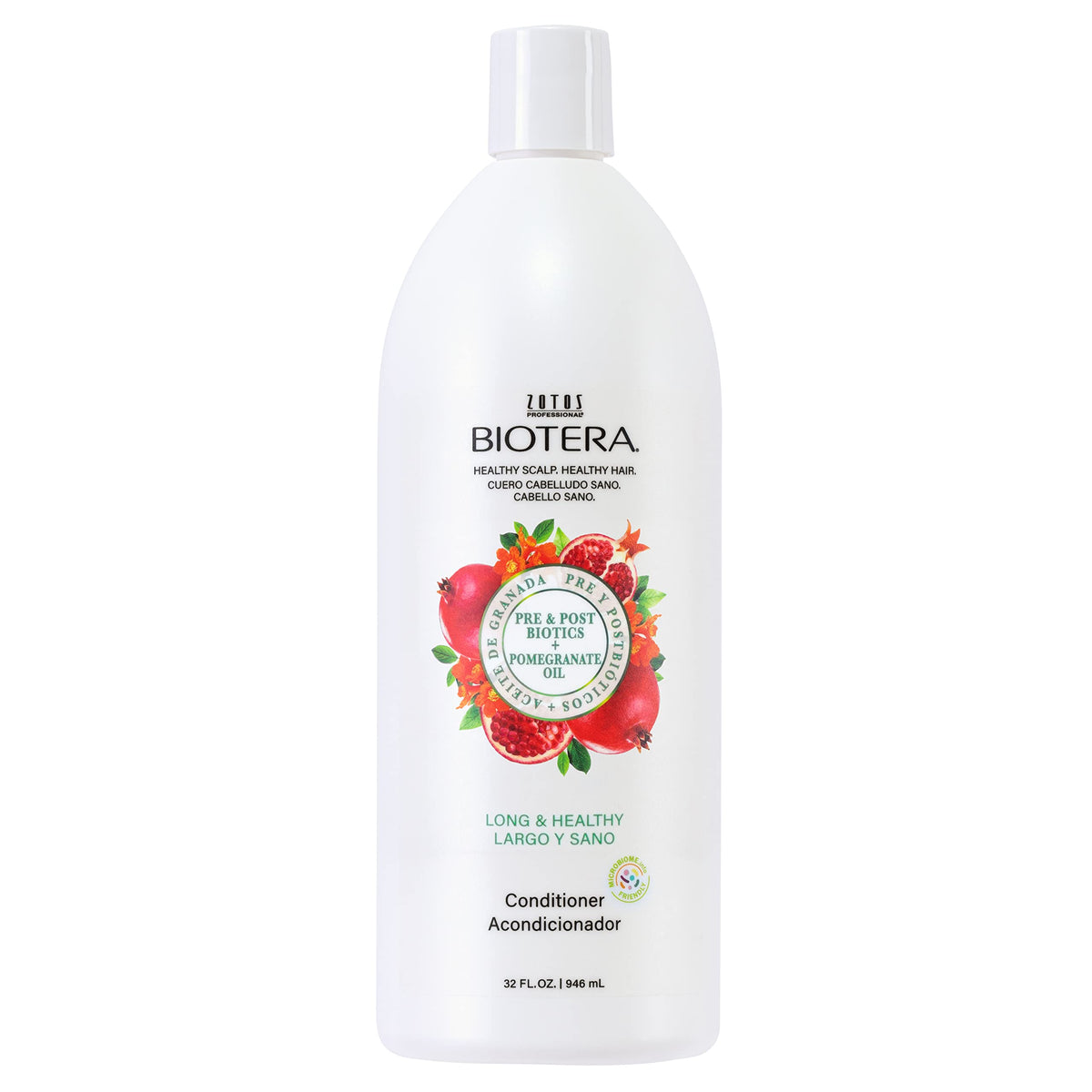 Biotera Long  Healthy Strengthening Conditioner  Strengthens Long  Growing Hair  Microbiome Friendly  Vegan  Cruelty Free 