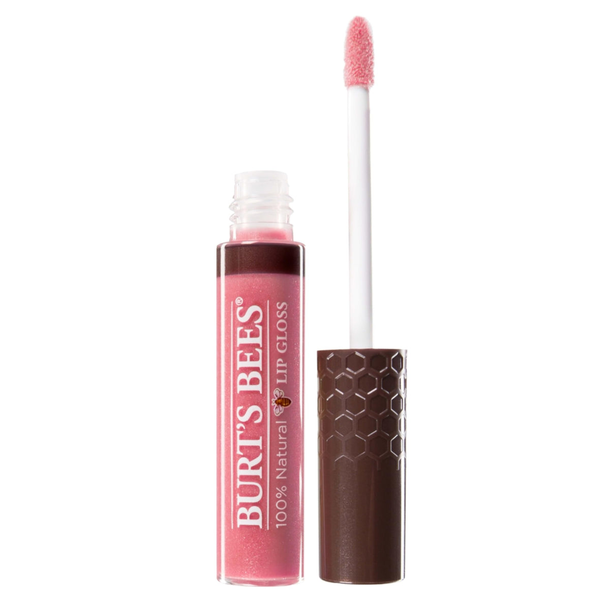 Burt'S Bees Natural Lip Gloss, Ocean Sunrise - 100% Moisturizing, 1 Tube