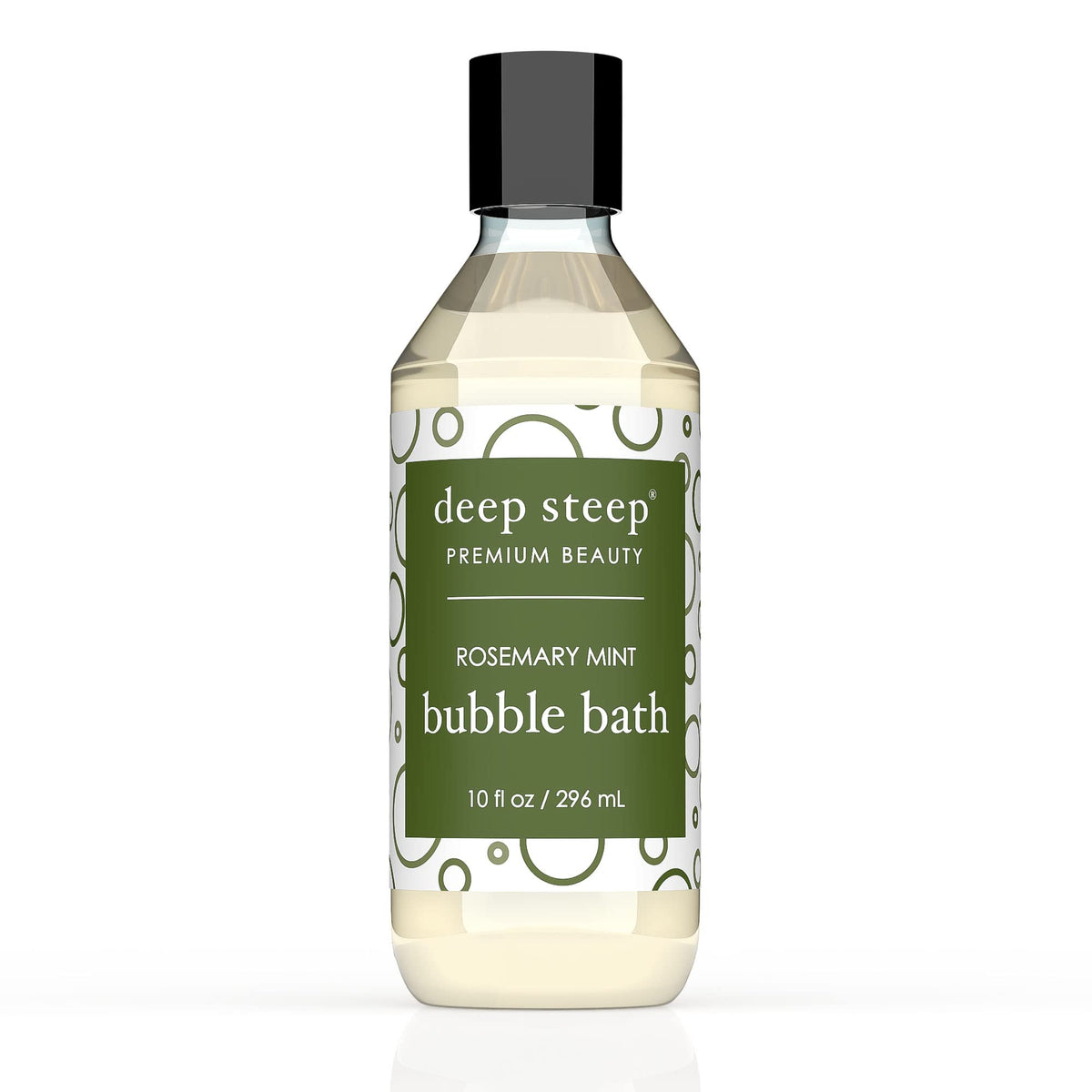 Deep Steep Rosemary Mint Bubble Bath - 10 Oz Clear Relaxing Bath Soak