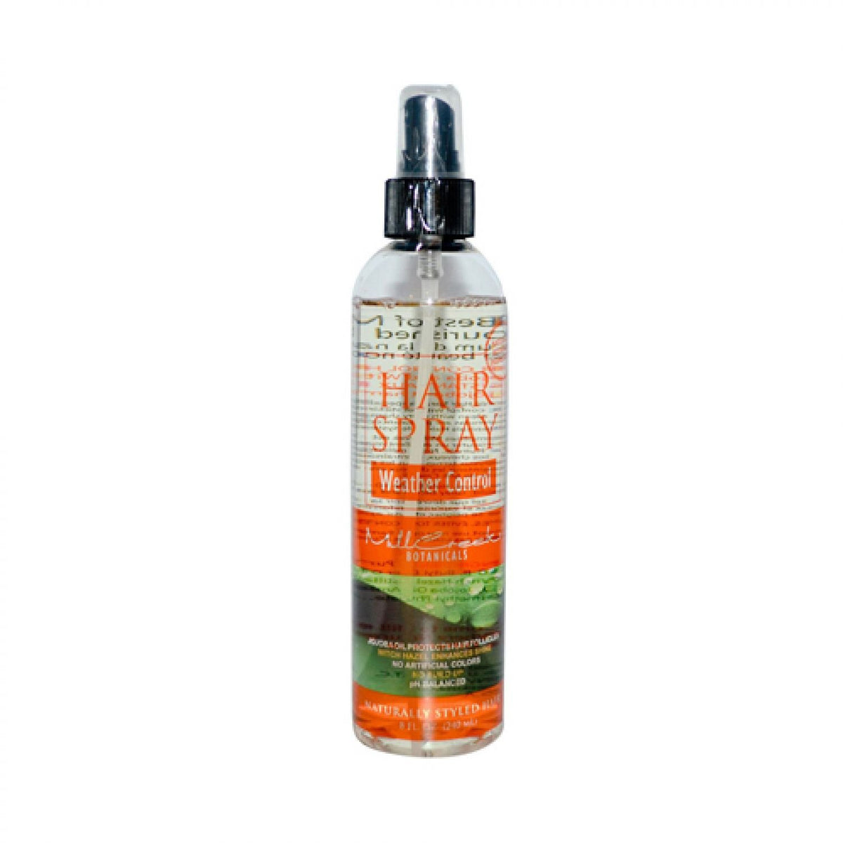 Mill Creek Hair Spray Weather Control, 8 Fl Oz - Strong Hold For All-Day Style