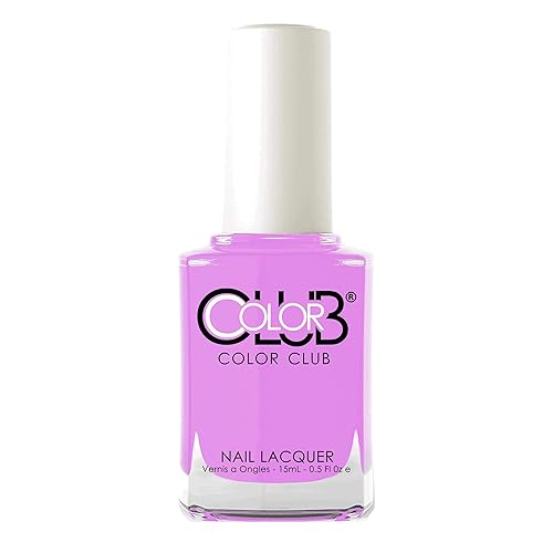 Color Club Girl Gang Nail Lacquer - 0.5 Fl Oz, Purple/Pink, Long-Lasting Nail Polish