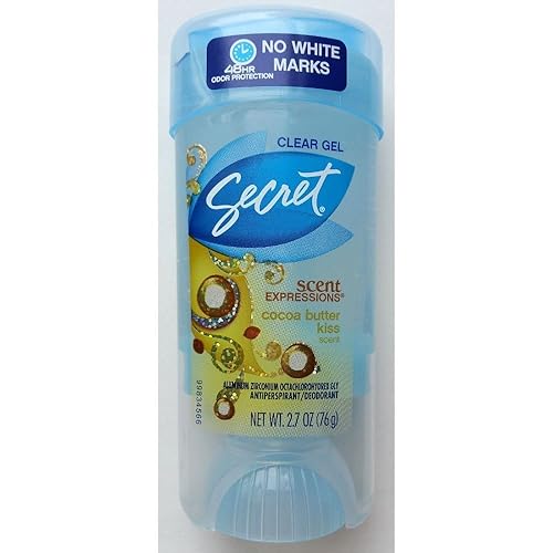 Secret Clear Gel Coconut Deodorant, 2-Pack, 3 Oz - Long-Lasting Freshness