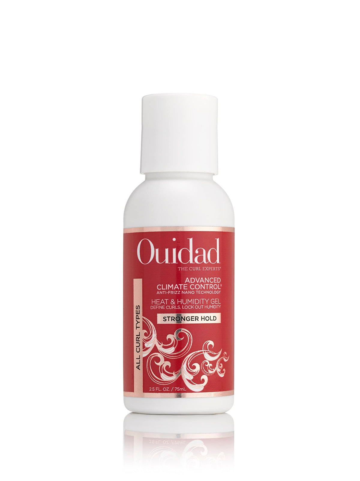 OUIDAD Advanced Climate Control Heat  Humidity Stronger Hold Gel Travel Size  25 Fl oz