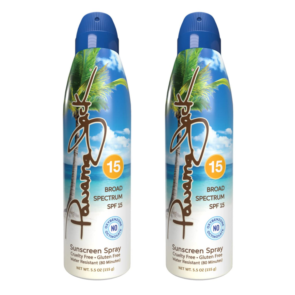 Panama Jack Spf 15 Continuous Spray Sunscreen - Water Resistant, Broad Spectrum Uva/Uvb, 5.5 Oz 2