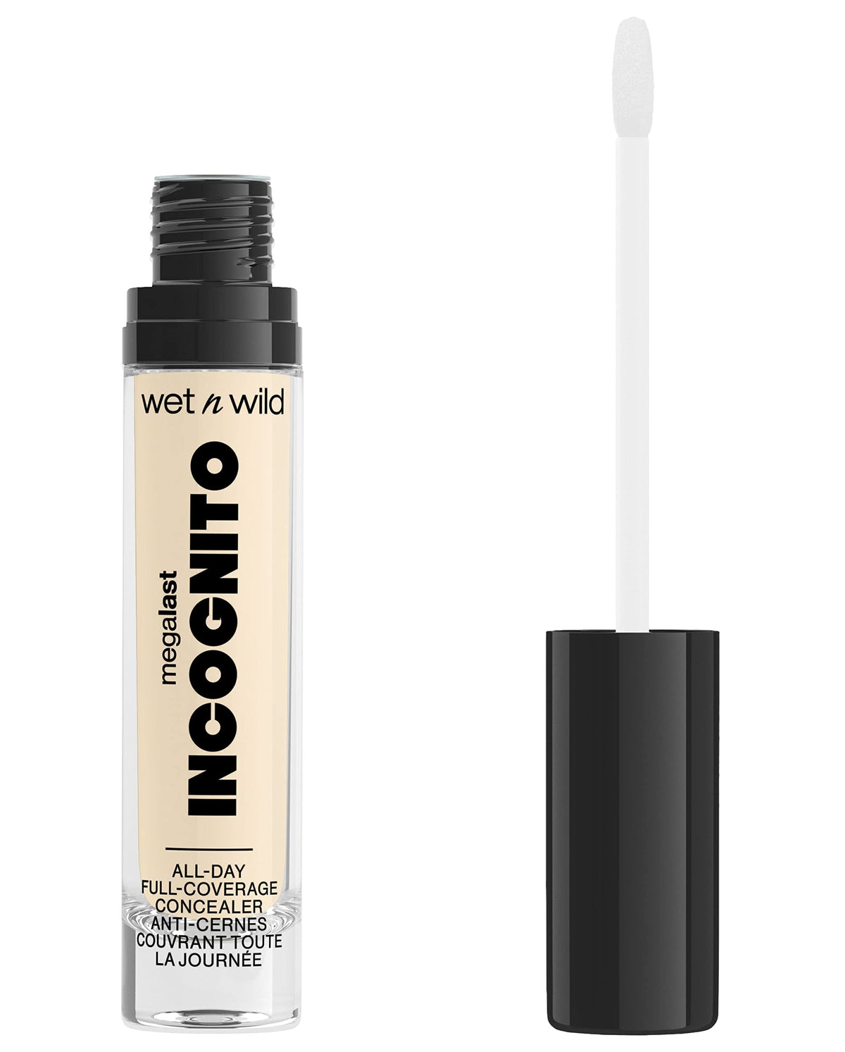 Wet N Wild Mega Last Concealer - Full Coverage, Fair, 0.18 Oz, All-Day Wear