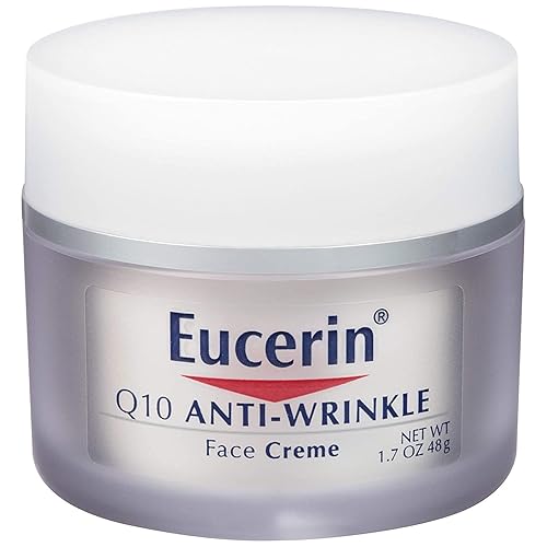 Eucerin Q10 Anti-Wrinkle Face Creme 1.7 Oz - Sensitive Skin Experts, Pack Of 5