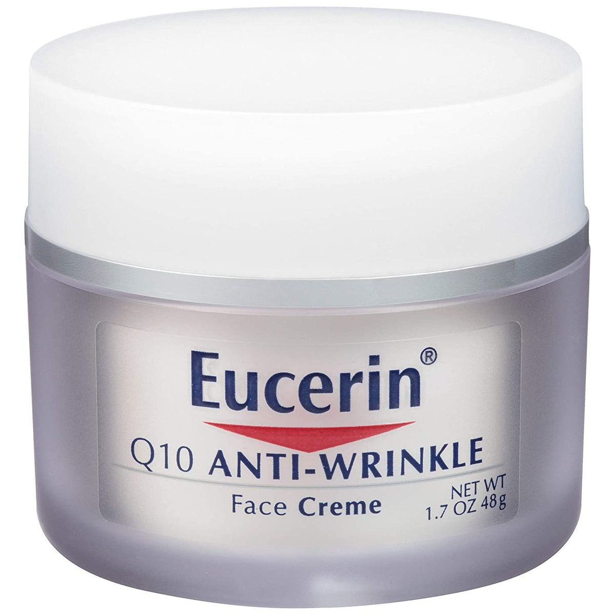 Eucerin Q10 Anti-Wrinkle Face Creme, 1.7 Oz (Pack Of 2) - Sensitive Skin Experts