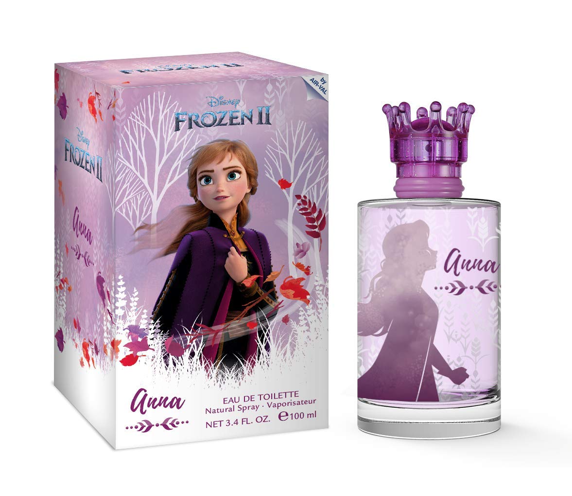 Disney Frozen Ii Anna 3.4 Oz Edt Spray For Kids - Fun Fragrance Gift