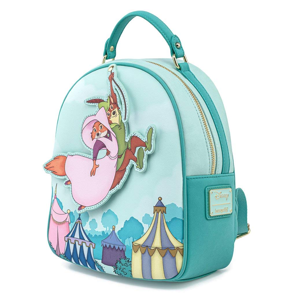 Loungefly Disney Robin Hood Maid Marian Faux Leather Shoulder Bag Purse - Multi Color