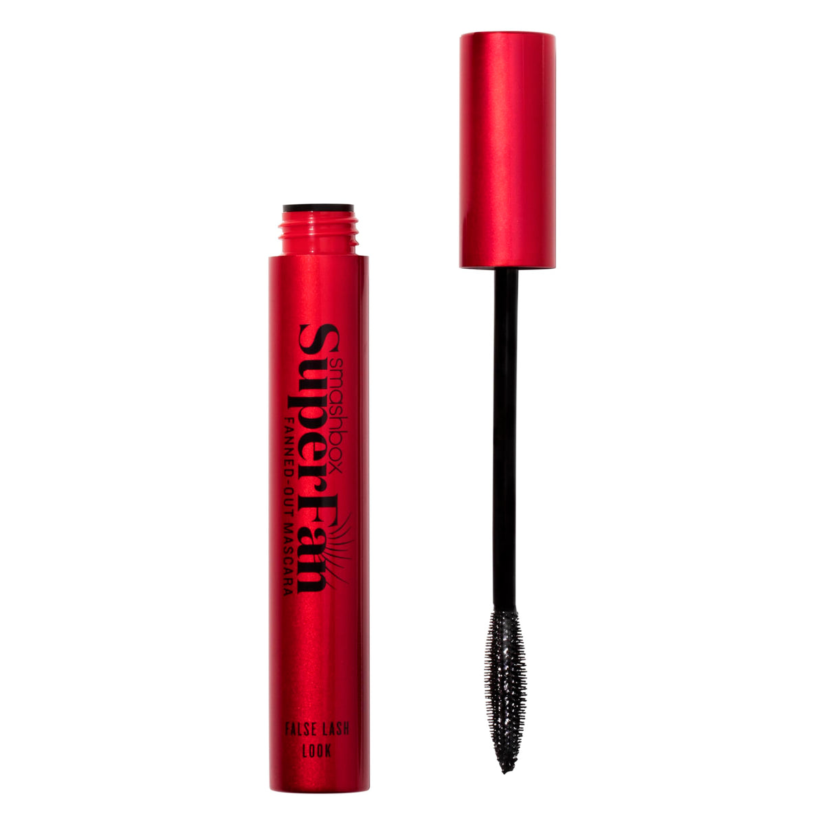 Smashbox Super Fan Mascara - Lengthening, Lifting & Volume, 0.34 Fl Oz, Black